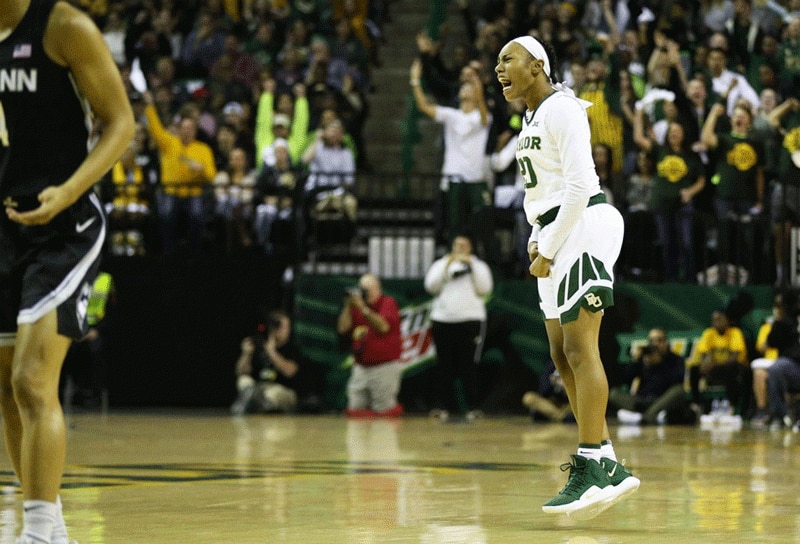 Baylor upset No. 1 UConn women's basketball on Thursday.