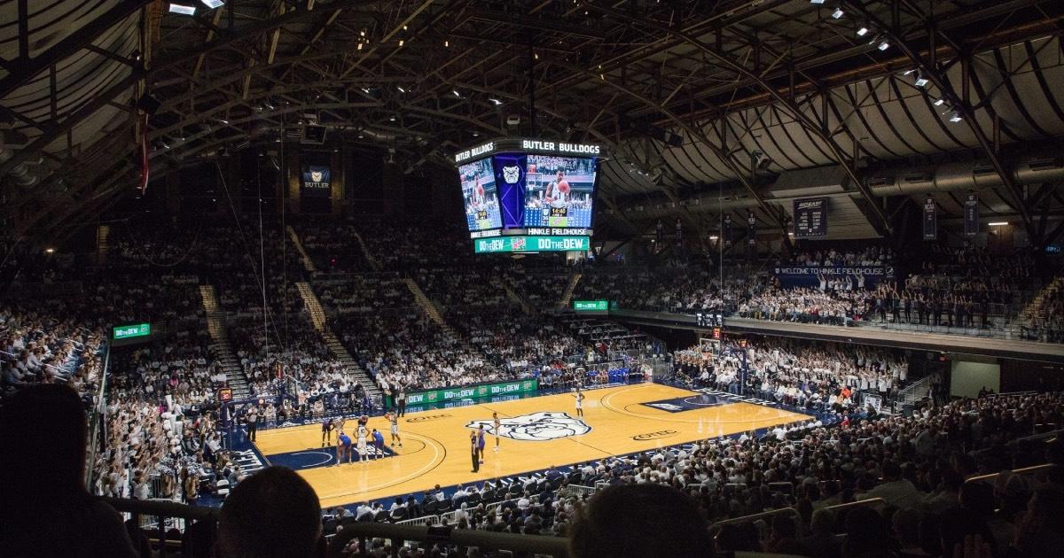Butler's Hinkle Fieldhouse.