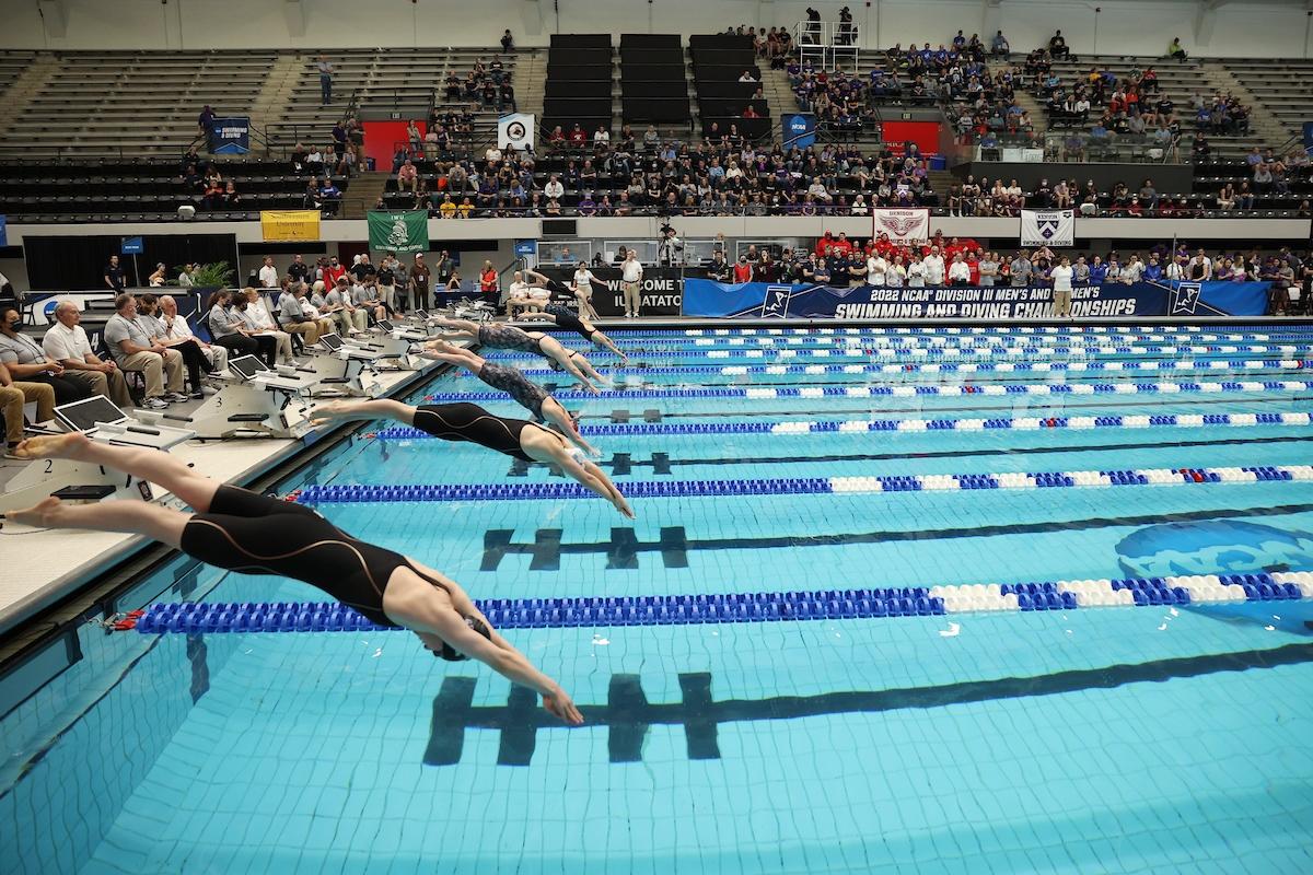 DIII men's and women's swimming and diving championship qualifiers have been revealed
