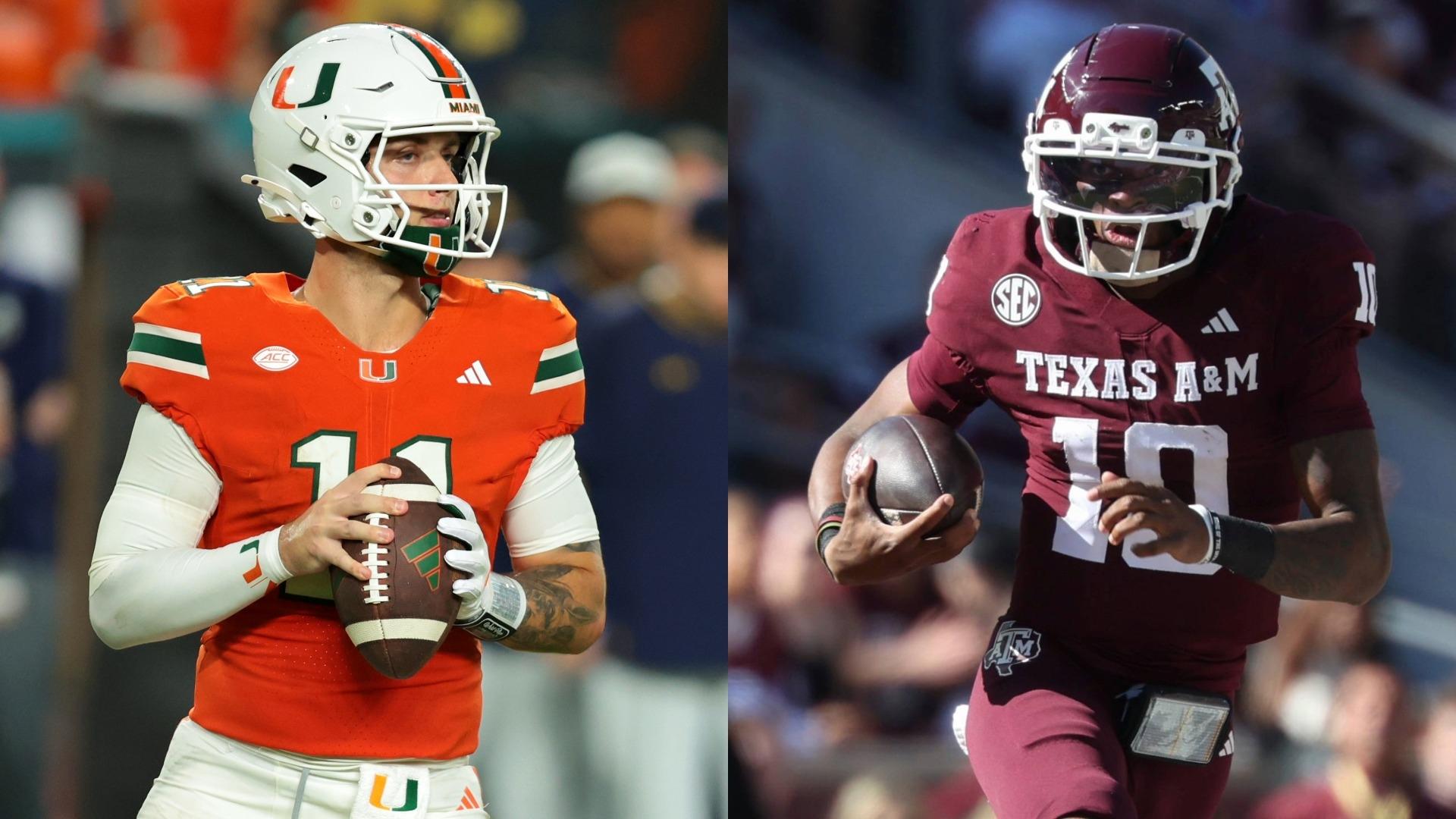No. 7 Texas A&M vs. No. 10 Miami