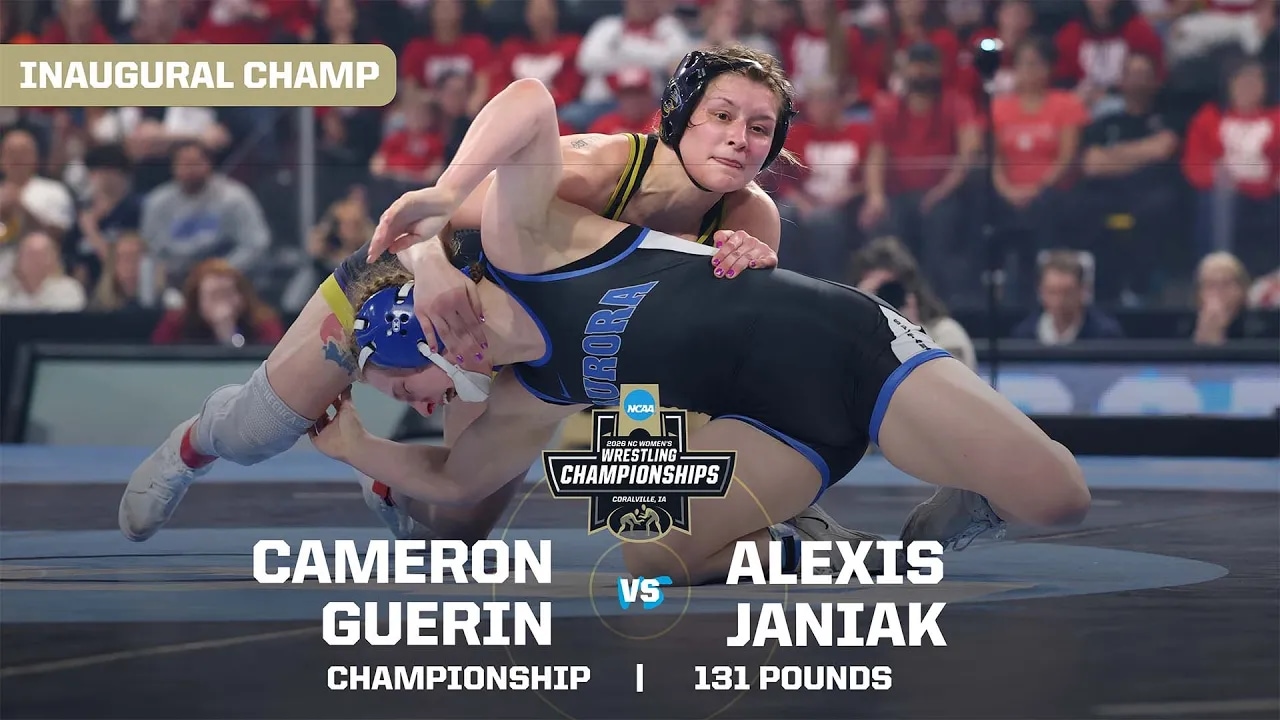 Cameron Guerin vs. Alexis Janiak: 2026 NCAA women's wrestling championships (131 lbs.)